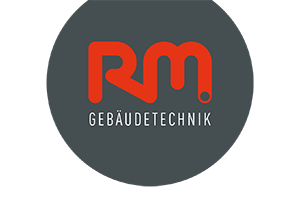 RM Gebäudetechnik Logo für Partner der Ballu GmbH, Baldauf Lüftung & Klima